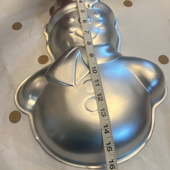 1989 Wilton Christmas Snowman Cake Mold - Picture 9 of 11